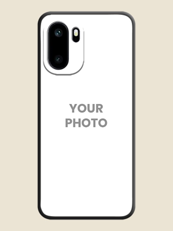 Custom Full Single Pic Upload On Space Black Custom Soft Matte Mobile Back Cover - OnePlus 15R 5G - alternate view