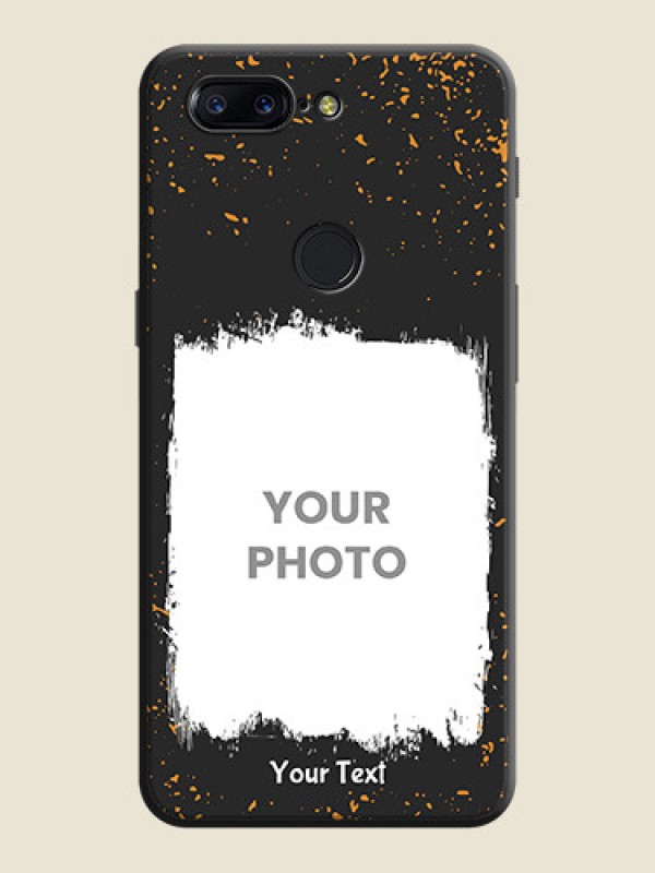 Custom Spray Free Design - Photo on Space Black Soft Matte Phone Cover - OnePlus 5T - alternate view
