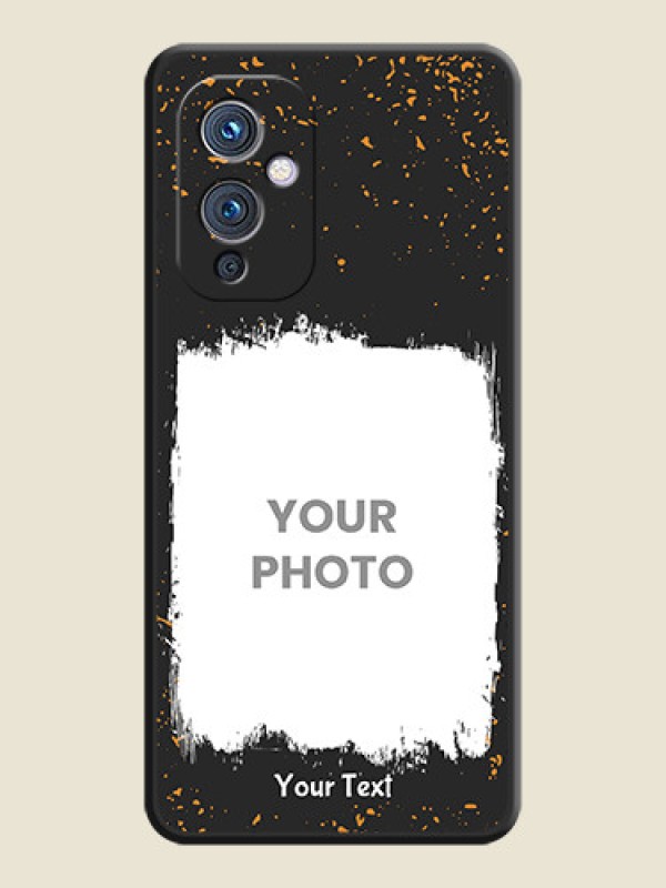 Custom Spray Free Design on Photo on Space Black Soft Matte Phone Cover - Oneplus 9 5G - alternate view