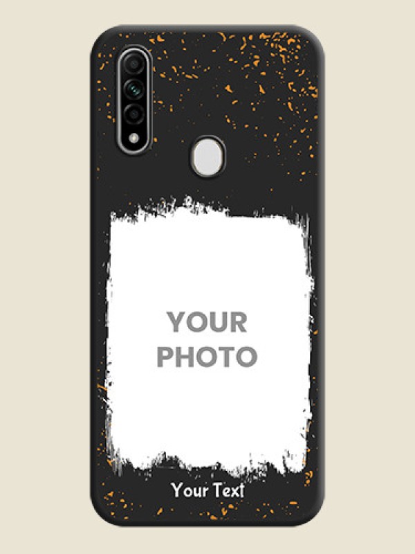Custom Spray Free Design - Photo on Space Black Soft Matte Phone Cover - Oppo A31 - alternate view