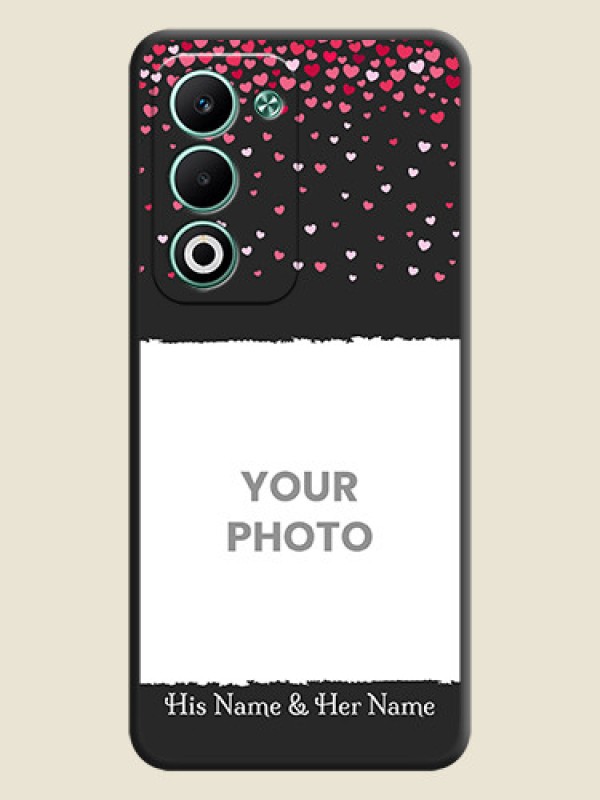 Custom Fall in Love with Your Partner on Photo On Space Black Custom Soft Matte Mobile Back Cover - Oppo A5 5G - alternate view