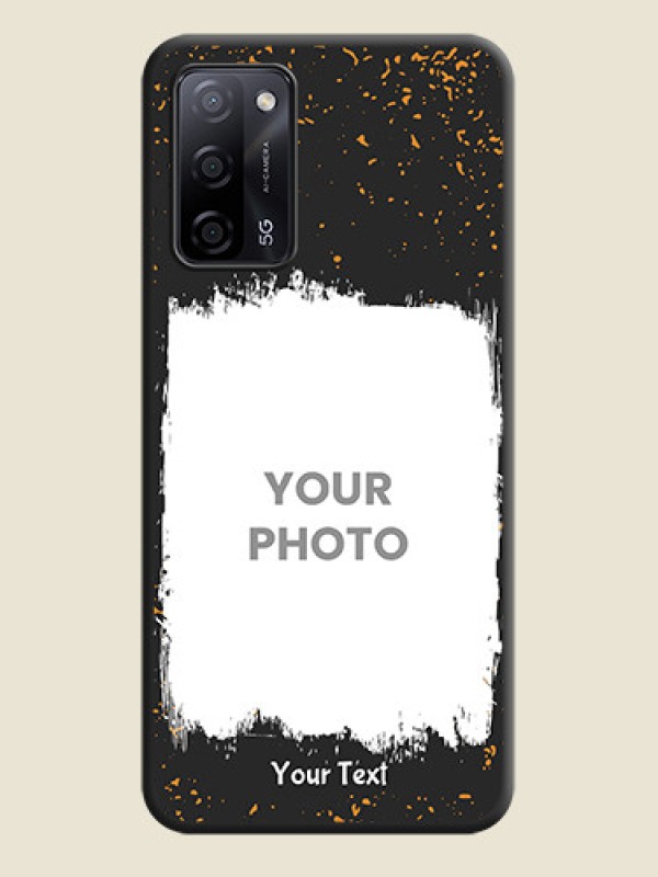 Custom Spray Free Design on Photo on Space Black Soft Matte Phone Cover - Oppo A53s 5G - alternate view