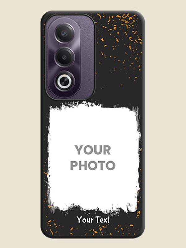Custom Spray Free Design on Photo On Space Black Custom Soft Matte Mobile Back Cover - Oppo K12x 5G - alternate view