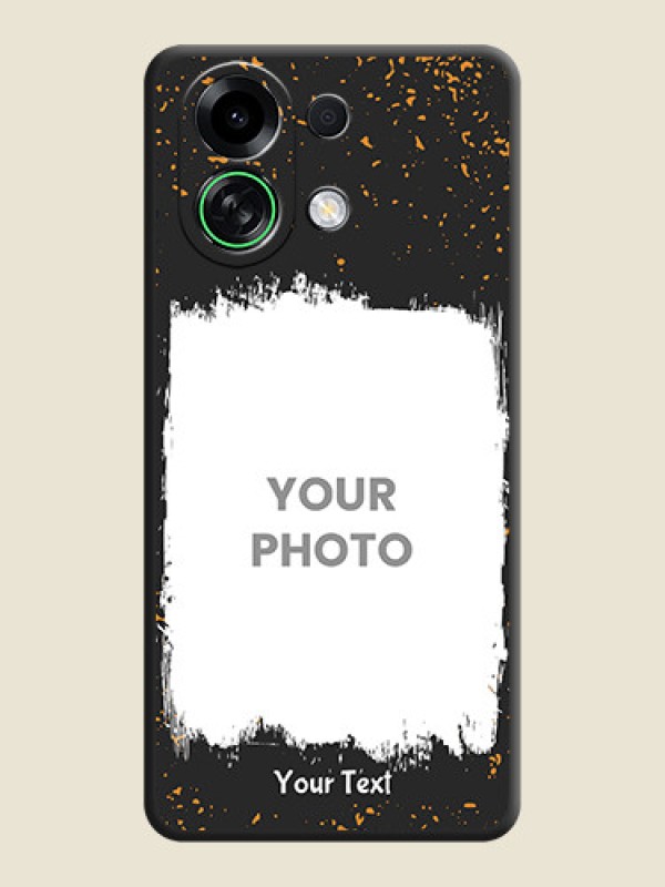 Custom Spray Free Design on Photo On Space Black Custom Soft Matte Mobile Back Cover - Oppo K13 Turbo Pro 5G - alternate view