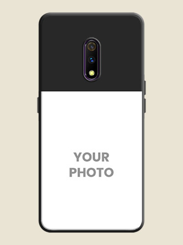 Custom Image Upload With Space Black Color On Custom Soft Matte Mobile Back Cover - Oppo K3 - alternate view
