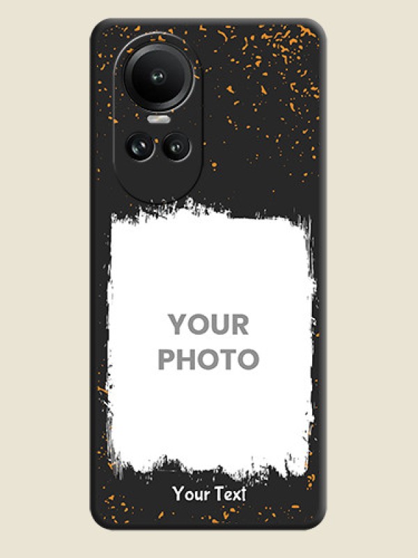 Custom Spray Free Design - Photo on Space Black Soft Matte Phone Cover - Reno 10 Pro 5G - alternate view