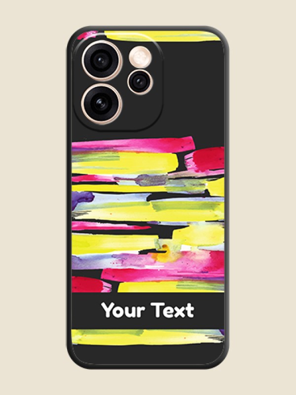 Custom Brush Coloured On Space Black Custom Soft Matte Mobile Back Cover - Oppo Reno 15 Pro 5G - alternate view