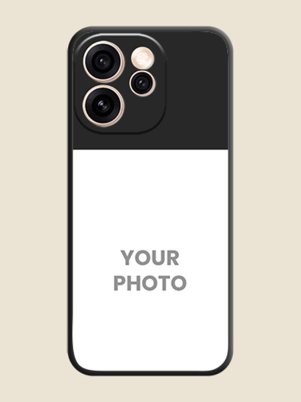 Custom Image Upload With Space Black Color On Custom Soft Matte Mobile Back Cover - Oppo Reno 15 Pro 5G - alternate view