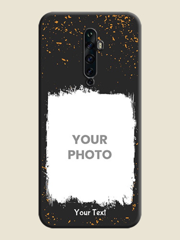 Custom Spray Free Design - Photo on Space Black Soft Matte Phone Cover - Oppo Reno 2F - alternate view