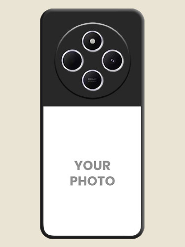 Custom Image Upload With Space Black Color On Custom Soft Matte Mobile Back Cover - Poco M7 5G - alternate view
