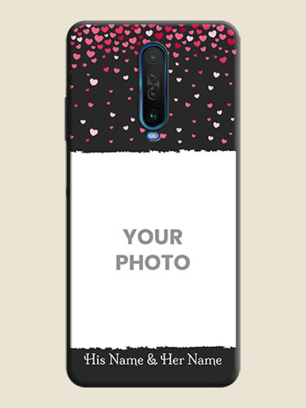 Custom Fall in Love with Your Partner  - Photo on Space Black Soft Matte Phone Cover - Poco X2 - alternate view