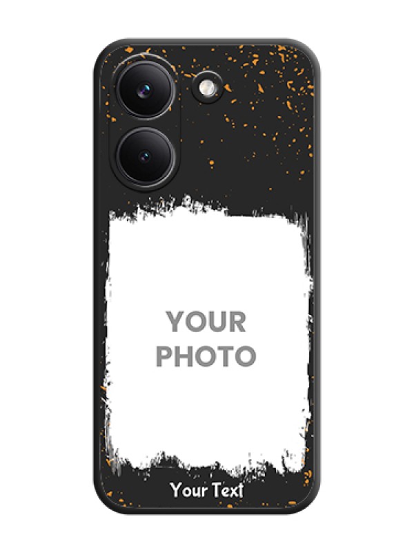 Custom Spray Free Design on Photo On Space Black Custom Soft Matte Mobile Back Cover - Poco X8 Pro 5G - alternate view