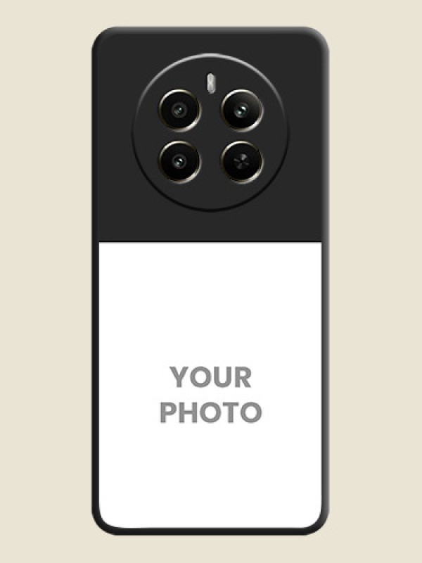 Custom Image Upload With Space Black Color On Custom Soft Matte Mobile Back Cover - Realme 12 Plus 5G - alternate view