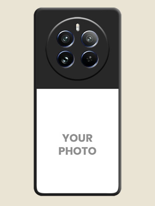 Custom Image Upload With Space Black Color On Custom Soft Matte Mobile Back Cover - Realme 12 Pro Plus 5G - alternate view
