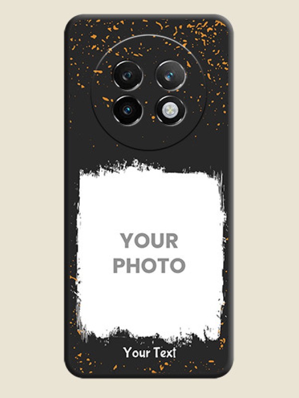 Custom Spray Free Design on Photo On Space Black Custom Soft Matte Mobile Back Cover - Realme 13 Plus 5G - alternate view