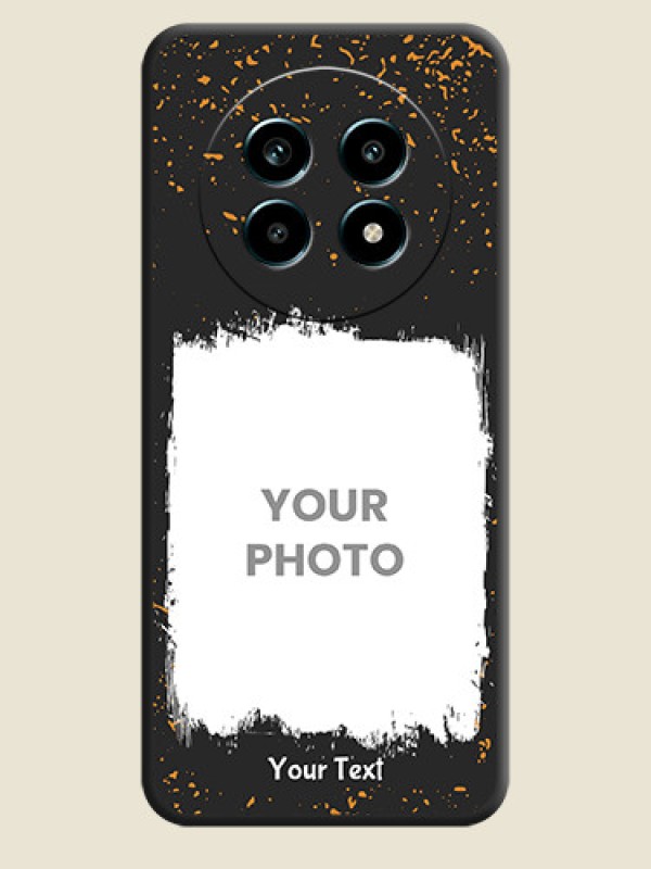 Custom Spray Free Design on Photo On Space Black Custom Soft Matte Mobile Back Cover - Realme 13 Pro 5G - alternate view