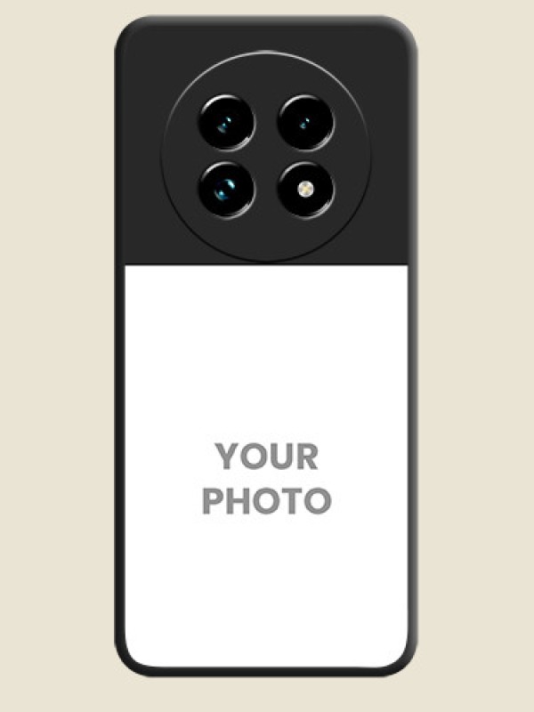 Custom Image Upload With Space Black Color On Custom Soft Matte Mobile Back Cover - Realme 13 Pro Plus 5G - alternate view