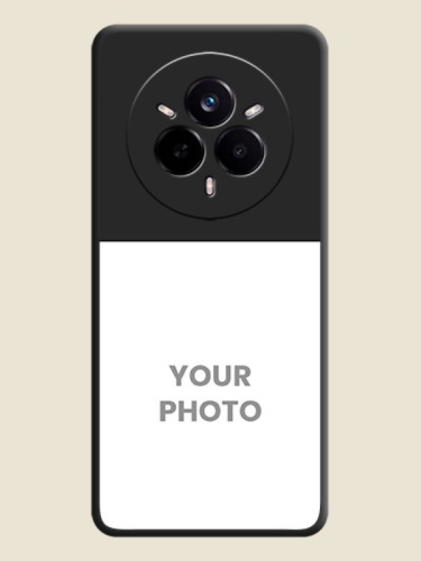 Custom Image Upload With Space Black Color On Custom Soft Matte Mobile Back Cover - Realme 14 Pro 5G - alternate view