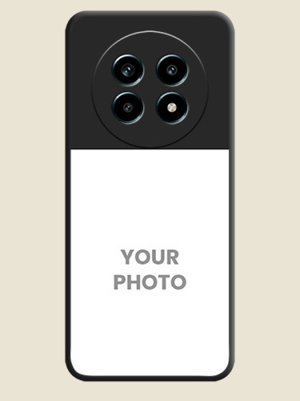 Custom Image Upload With Space Black Color On Custom Soft Matte Mobile Back Cover - Realme 14 Pro Lite 5G - alternate view