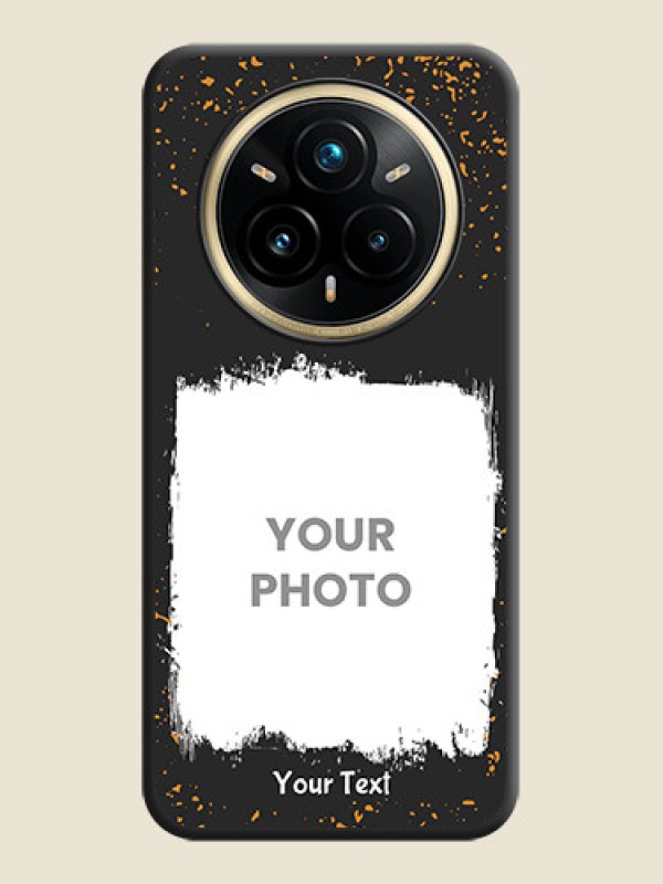 Custom Spray Free Design on Photo On Space Black Custom Soft Matte Mobile Back Cover - Realme 14 Pro Plus 5G - alternate view