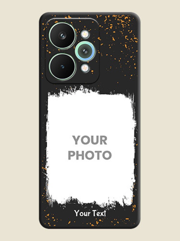 Custom Spray Free Design on Photo On Space Black Custom Soft Matte Mobile Back Cover - Realme 15 Pro 5G - alternate view