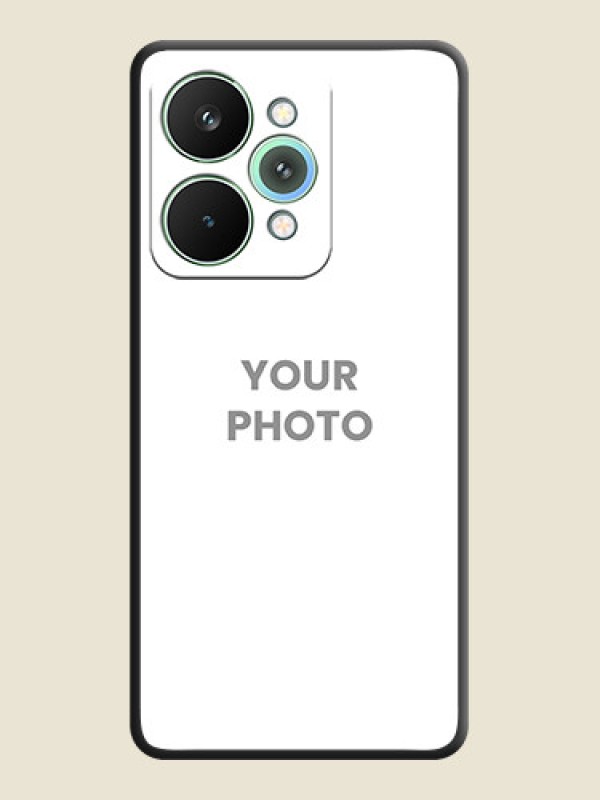 Custom Full Single Pic Upload On Space Black Custom Soft Matte Mobile Back Cover - Realme 15 Pro 5G - alternate view