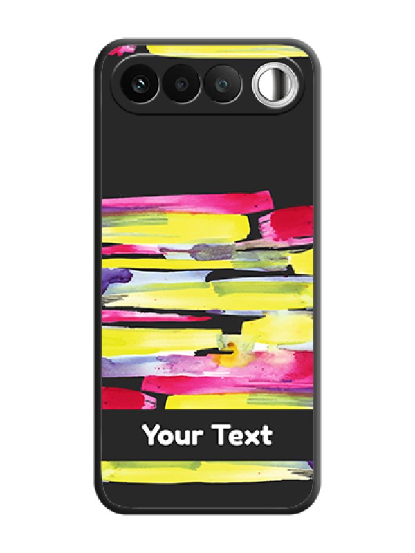 Custom Brush Coloured On Space Black Custom Soft Matte Mobile Back Cover - Realme 16 5G - alternate view