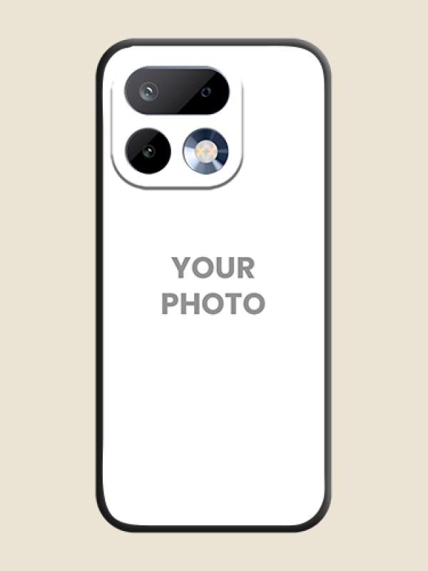 Custom Full Single Pic Upload On Space Black Custom Soft Matte Mobile Back Cover - Realme 16 Pro 5G - alternate view