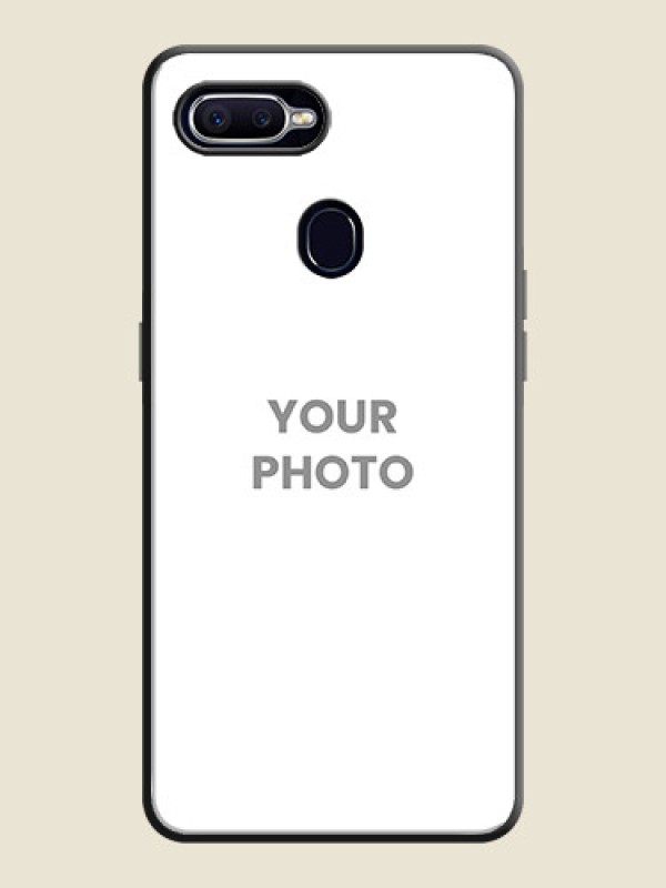Custom Full Single Pic Upload On Space Black Personalized Soft Matte Phone Covers -Realme 2 Pro - alternate view