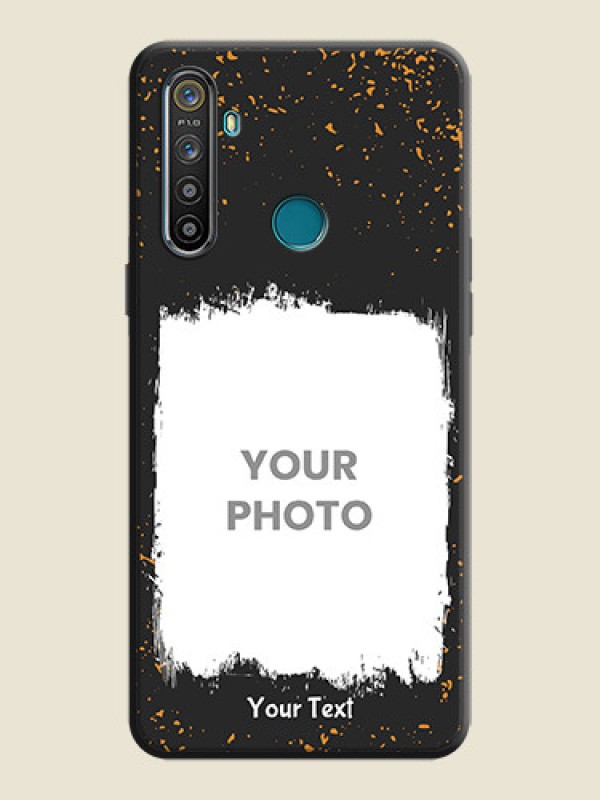Custom Spray Free Design - Photo on Space Black Soft Matte Phone Cover - Realme 5 - alternate view