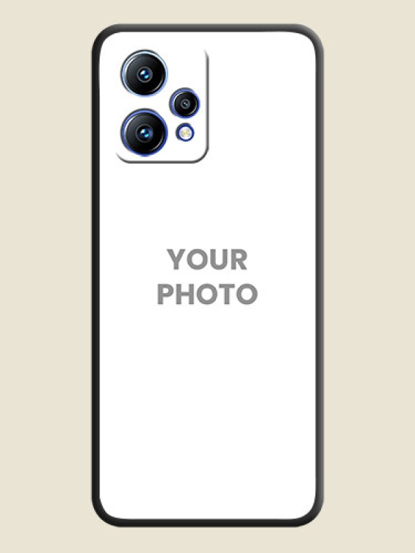 Custom Full Single Pic Upload On Space Black Personalized Soft Matte Phone Covers -Realme 9 4G - alternate view