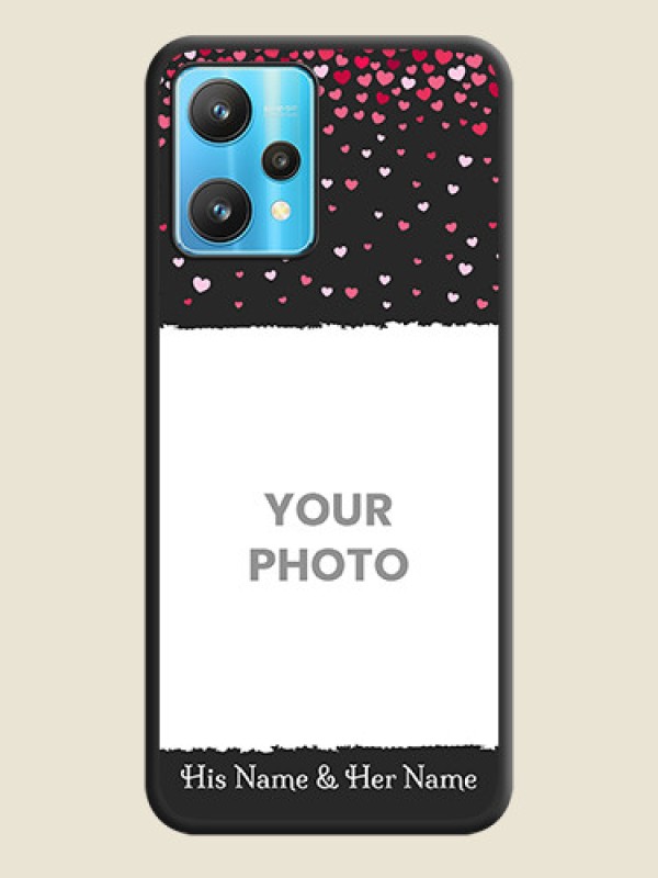 Custom Fall in Love with Your Partner  on Photo on Space Black Soft Matte Phone Cover - Realme 9 Pro 5G - alternate view
