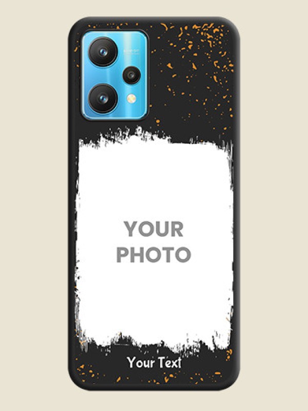 Custom Spray Free Design on Photo on Space Black Soft Matte Phone Cover - Realme 9 Pro 5G - alternate view