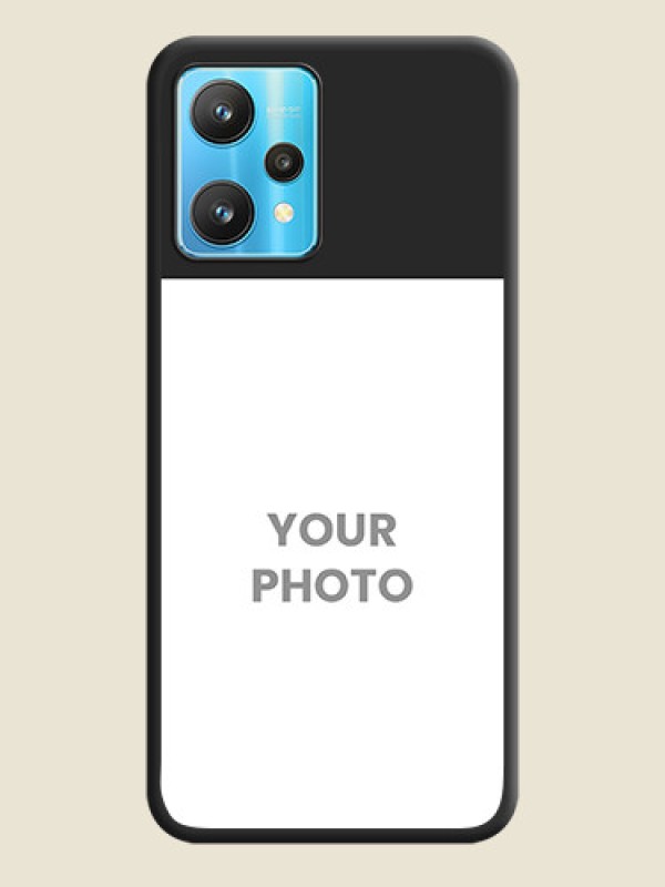 Custom Image Upload With Space Black Color On Custom Soft Matte Mobile Back Cover - Realme 9 Pro 5G - alternate view