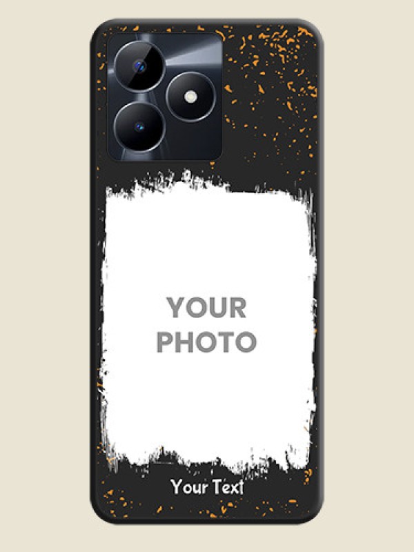 Custom Spray Free Design - Photo on Space Black Soft Matte Phone Cover - Realme C53 - alternate view