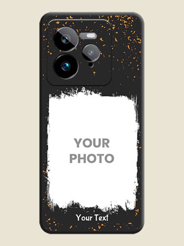 Custom Spray Free Design on Photo On Space Black Custom Soft Matte Mobile Back Cover - Realme GT 7 Pro - alternate view