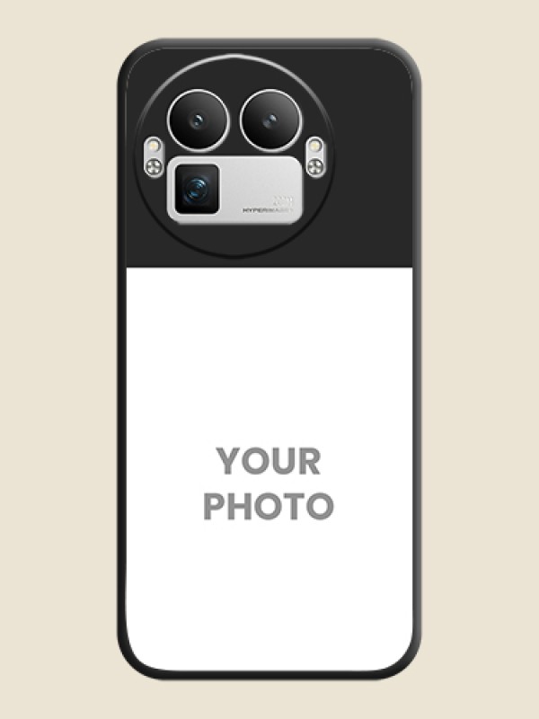 Custom Image Upload With Space Black Color On Custom Soft Matte Mobile Back Cover - Realme GT 8 Pro - alternate view