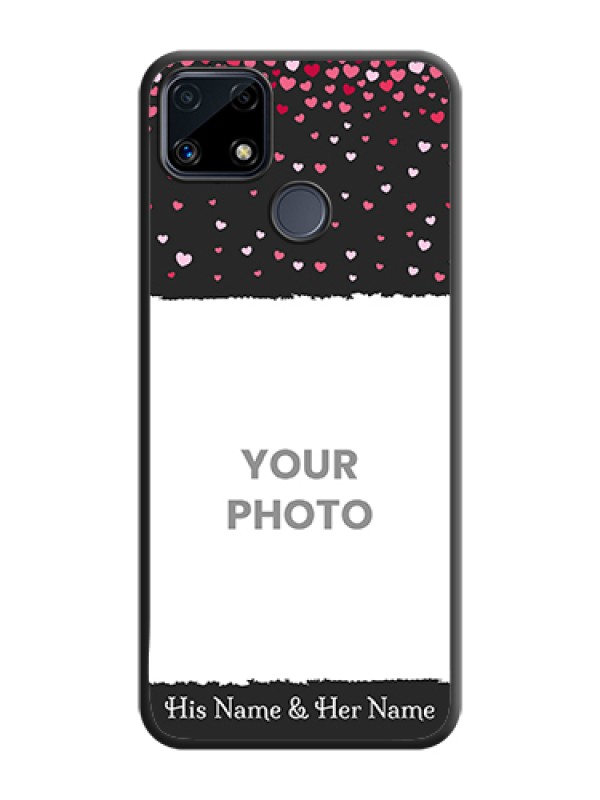 Custom Fall in Love with Your Partner  on Photo on Space Black Soft Matte Phone Cover - Realme Narzo 20 - alternate view