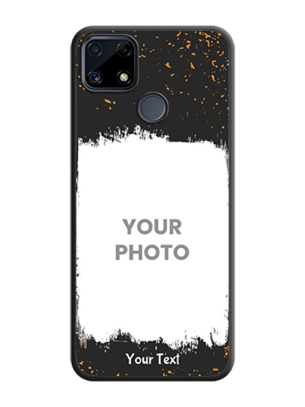 Custom Spray Free Design on Photo on Space Black Soft Matte Phone Cover - Realme Narzo 20 - alternate view