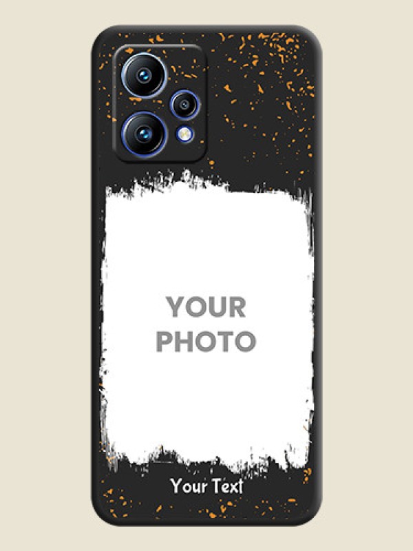 Custom Spray Free Design on Photo on Space Black Soft Matte Phone Cover - Realme Narzo 50 Pro 5G - alternate view