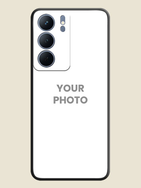 Custom Full Single Pic Upload On Space Black Custom Soft Matte Mobile Back Cover - Narzo 80x 5G - alternate view