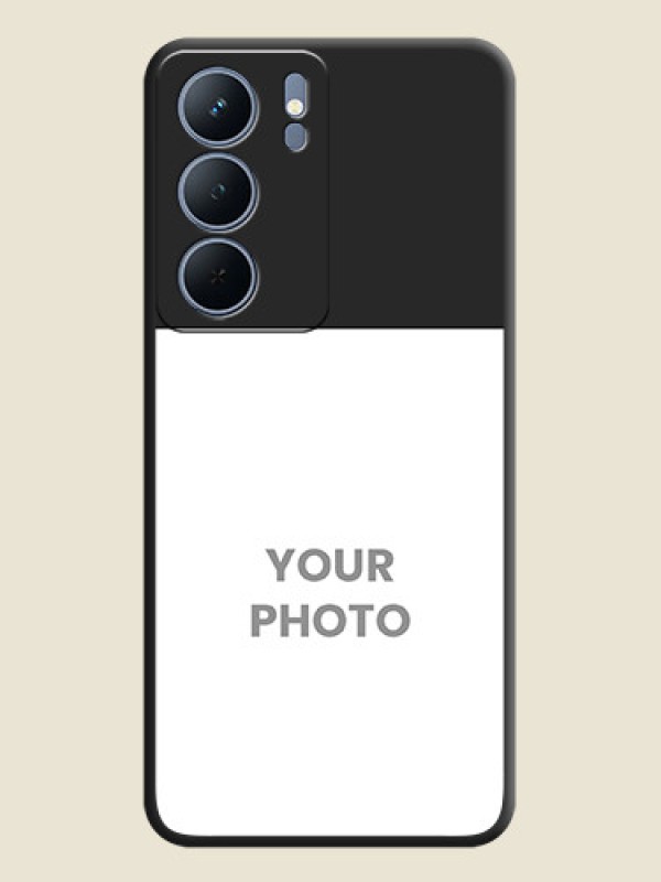 Custom Image Upload With Space Black Color On Custom Soft Matte Mobile Back Cover - Realme Narzo 80X 5G - alternate view