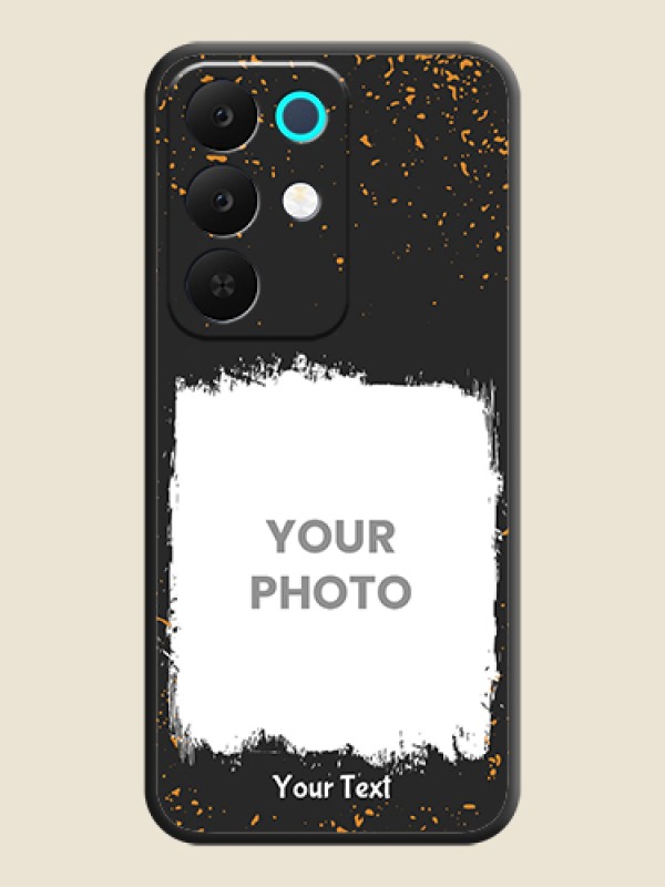 Custom Spray Free Design on Photo On Space Black Custom Soft Matte Mobile Back Cover - Realme Narzo 90x 5G - alternate view