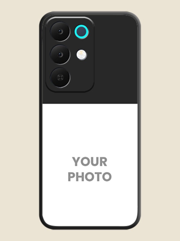 Custom Image Upload With Space Black Color On Custom Soft Matte Mobile Back Cover - Realme Narzo 90x 5G - alternate view