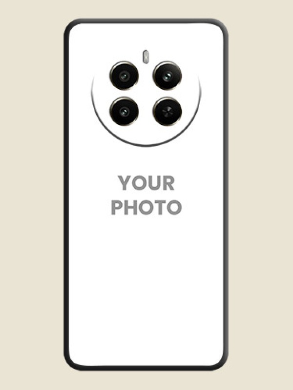 Custom Full Single Pic Upload On Space Black Personalized Soft Matte Phone Covers - Realme P1 5G - alternate view