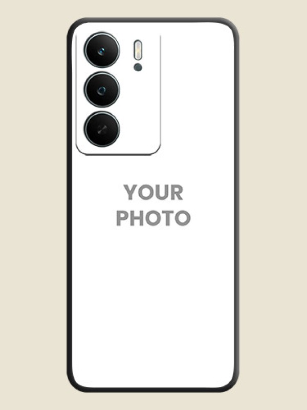 Custom Full Single Pic Upload On Space Black Custom Soft Matte Mobile Back Cover - Realme P3 Lite 5G - alternate view