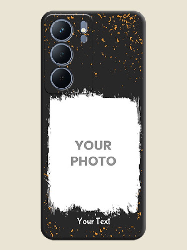 Custom Spray Free Design on Photo On Space Black Custom Soft Matte Mobile Back Cover - Realme P3x 5G - alternate view