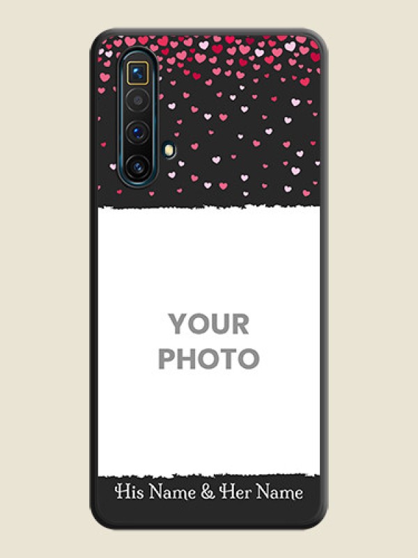 Custom Fall in Love with Your Partner  on Photo on Space Black Soft Matte Phone Cover - Realme X3 - alternate view
