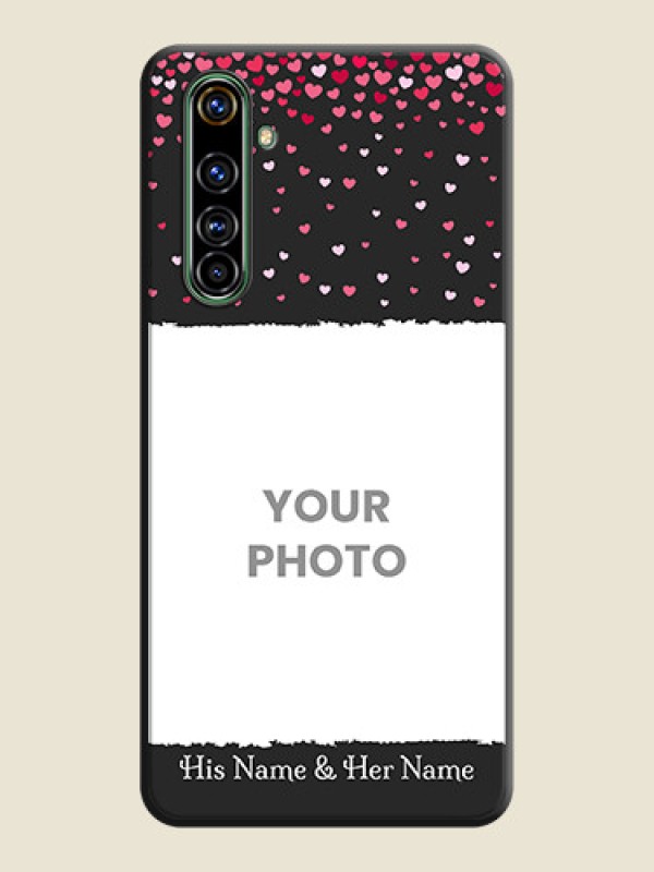 Custom Fall in Love with Your Partner  - Photo on Space Black Soft Matte Phone Cover - Realme X50 Pro 5G - alternate view