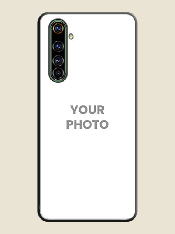 Custom Full Single Pic Upload On Space Black Personalized Soft Matte Phone Covers -Realme X50 Pro 5G - alternate view